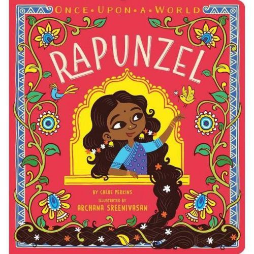 Rapunzel - (Once Upon a World) by Chloe Perkins (Board Book)