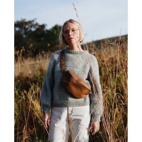 Leather Bumbag For Women Monogrammed Fanny Pack Full Grain Leather Belt Bag Personalized Hip Bag Christmas Gifts Anniversary Gifts For Her