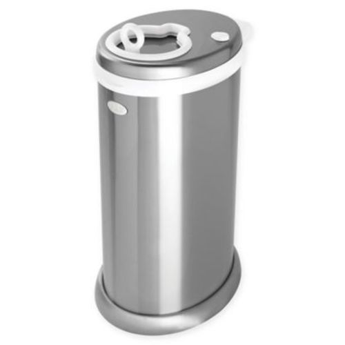 Ubbi® Diaper Pail in Chrome - CHROME - 21.5"