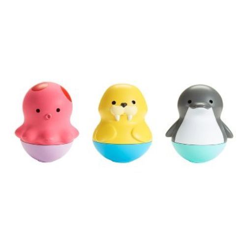 Munchkin Bath Bobbers Floating Mold-free Marine Animal Tub Toys For Babies & Toddlers