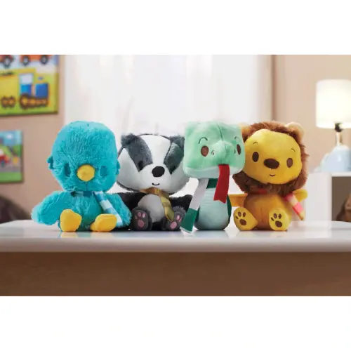 Set of 4 Plush House Animals from Harry Potter