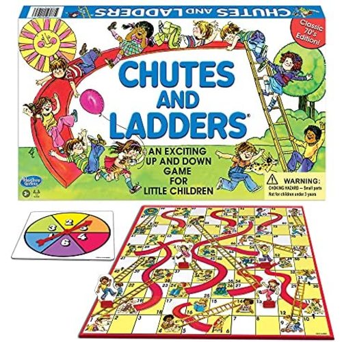 HASBRO GAMING:Chutes and Ladders Board Game