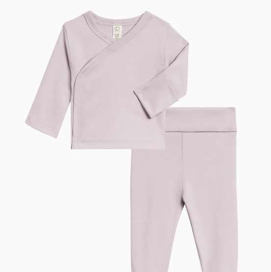 Riley 2 Piece Kimono Wrap Top and Pant Set