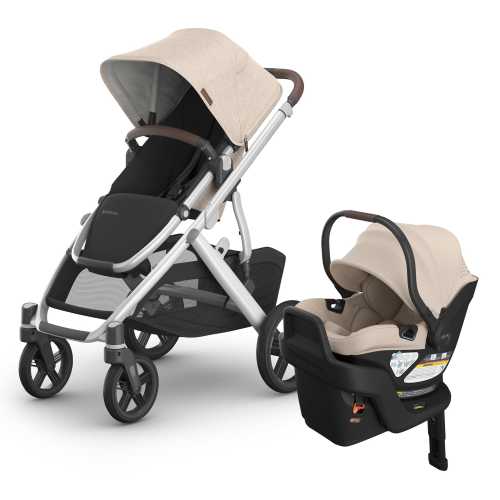 UPPAbaby Vista V3 + Aria V2 Travel System Bundle - Declan / Declan