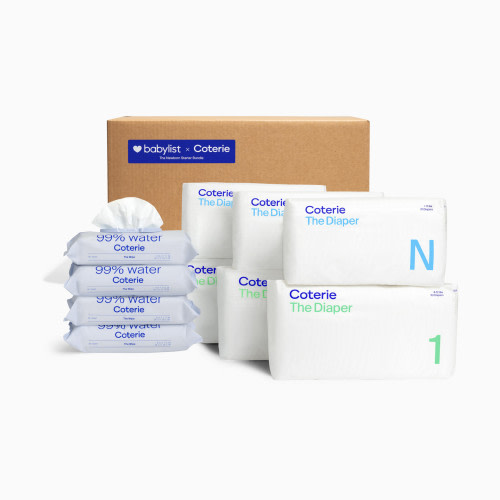 Coterie Newborn Diaper & Wipes Starter Bundle