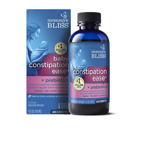 Mommy's Bliss Baby Constipation Ease + Prebiotics, 4 fl. Oz.