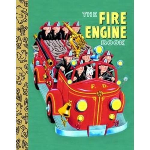 The Fire Engine Book (Little Golden Treasures)
