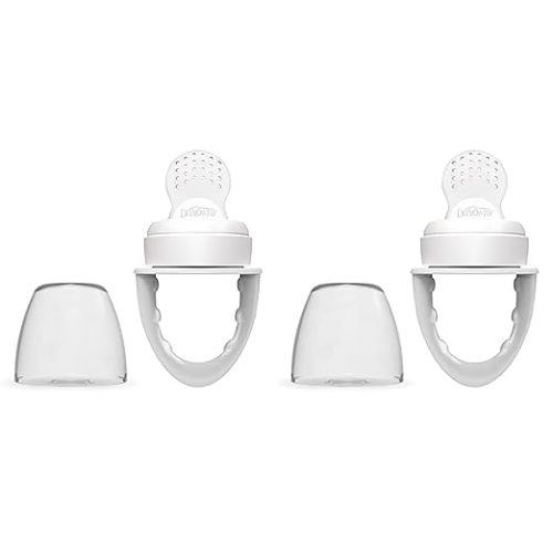 Dr. Brown's Designed to Nourish, Fresh Firsts Silicone Feeder, Grey, One Size (Pack of 2)