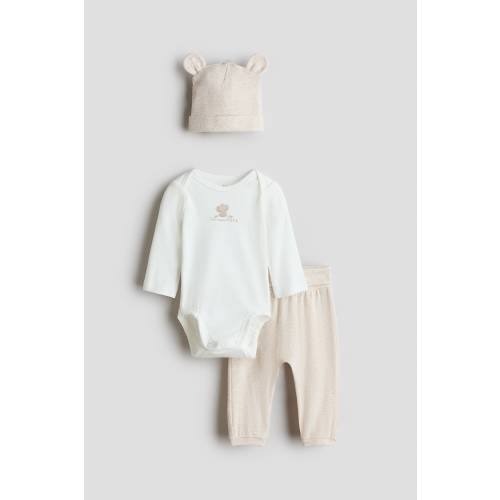3-PIECE COTTON JERSEY SET