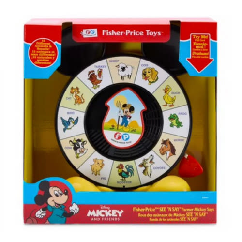 Disney Fisher Price Toy - Mickey & Friends SEE 'N SAY