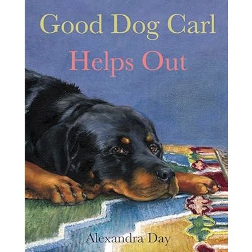 Good Dog Carl Helps Out Board Book (Good Dog Carl Collection)