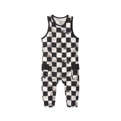 Checkered Tank Romper