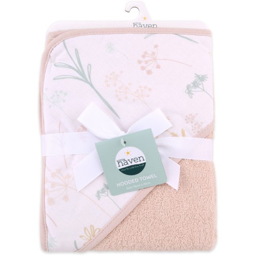 Little Haven Hooded Towel - Wildflower