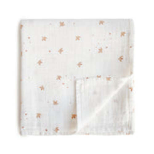 Organic Cotton Mushie Baby Muslin Swaddle Blanket