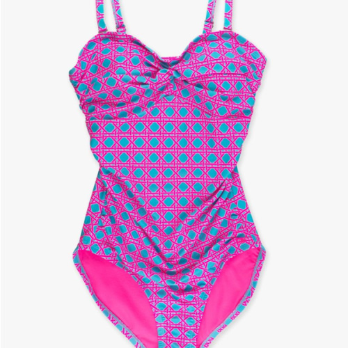 Women's Convertible Bandeau One Piece Swimsuit