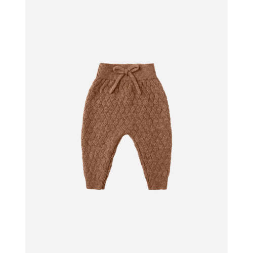 Knit Pant || Heathered Cedar – Quincy Mae 0-3 mo