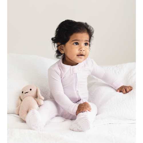Honeysoft™ Baby Girl Sleeper - Sweet Lavender – Burt's Bees Baby