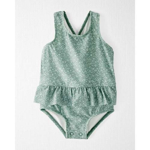 Baby Recycled Ruffle Swimsuit - Little Planet | Carter's