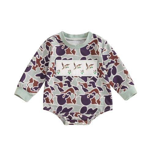 VISGOGO Newborn Infant Baby Boy Girls Oversized Romper Little Dude Sweater Onesie Coming Home Outfit Neutral Clothes