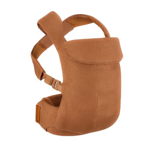 WildBird - Aerial Carrier - 7 to 45 lbs - for Moms, Dads & Caregivers - 100% Natural European Linen Fibers - Versatile & Adjustable - Small Size - Willow Fabric
