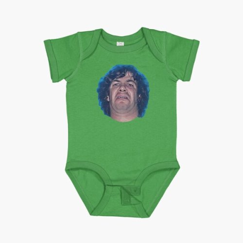 Dean Ween Guitar Face Short Sleeve Baby One-Piece
