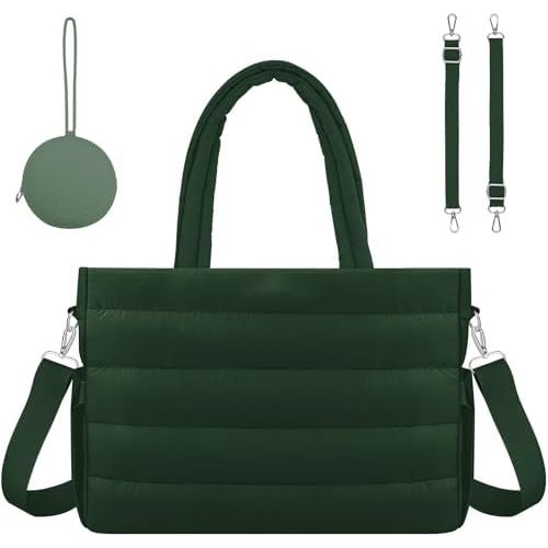 Diaper Bag Tote with Silicone Pacifier Case,Tote Bags Crossbody Hospital Bag Travel Large Mommy Bag