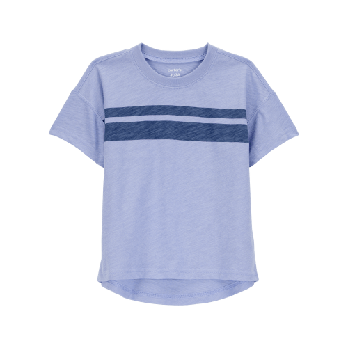 Baby Striped Short-Sleeve Tee - Blue - Carter's | Carter's