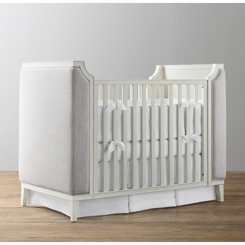 Leyton Upholstered Crib | RH Baby & Child