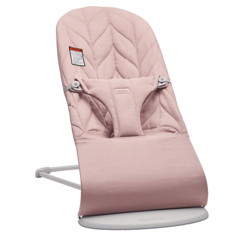 Bouncer Bliss: Dusty pink - Woven, Petal quilt