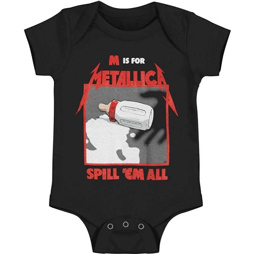 Metallica baby-boys Baby M is for Kea BodysuitBaby and Toddler T-Shirt Set