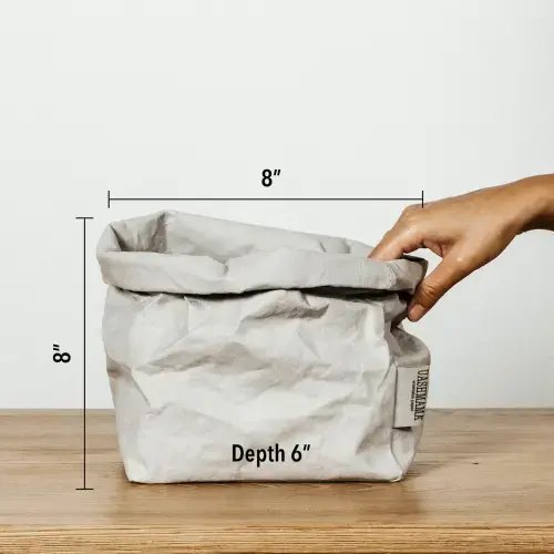 PAPER BAG Large Grey