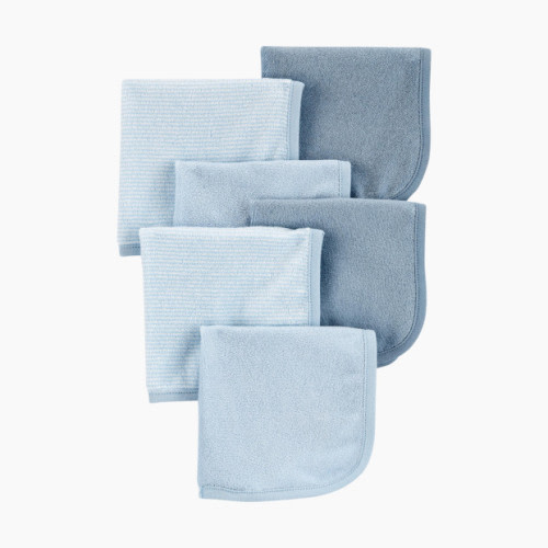 Carter's Wash Cloths (6 Pack) - Blue