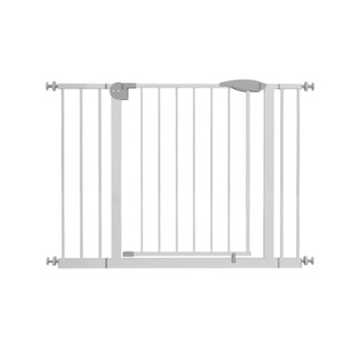 Dronkon Expandable 29.5-45.3" Wide Baby Safty Gate for Stairs, Dog Gate Indoor for Doorways