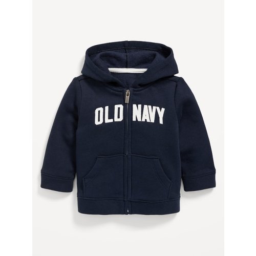 Logo-Graphic Zip Hoodie for Baby
