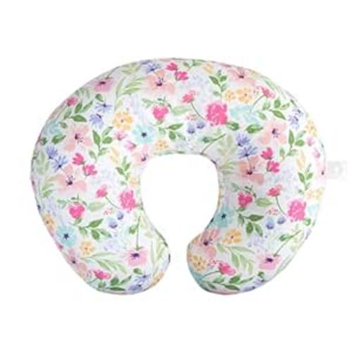 Amazon.com : Boppy Nursing Pillow Original Support, Colorful Watercolor Flowers, Ergonomic Nursing Essentials for Bottle and Breastfeeding, Firm Fiber Fill, with Removable Nursing Pillow Cover, Machine Washable : Baby
