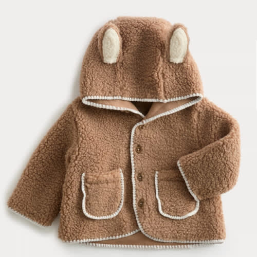 M&S | Borg Bunny Ears Jacket