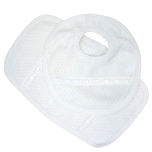 Paty Knit Bib & Burp Set