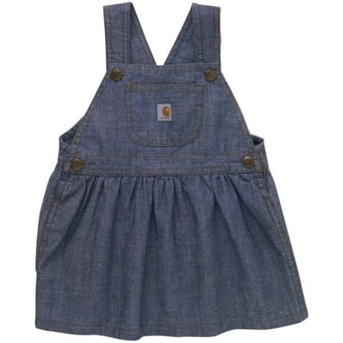 Carhartt Kid's CY9711 Denim Chambray Jumper - Girls