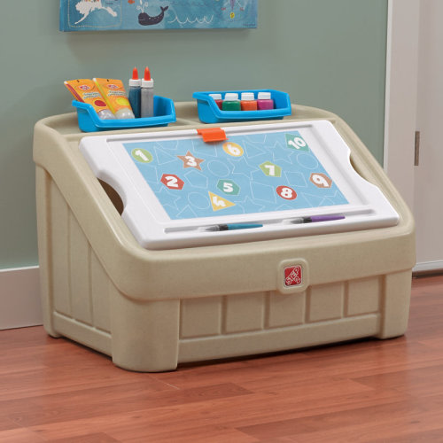 Step2 2-in-1 Toy Box and Art Lid & Reviews | Wayfair