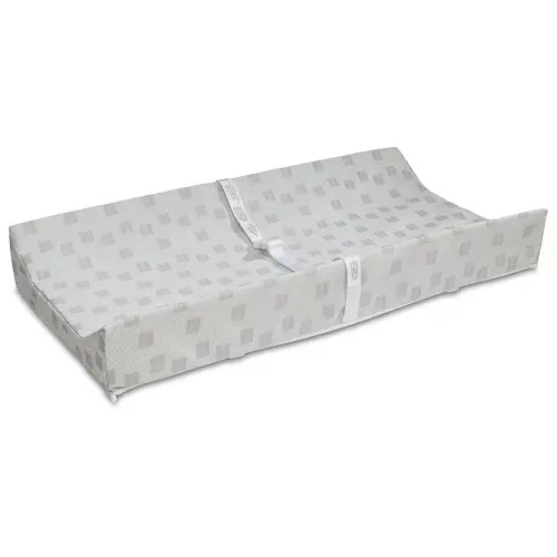 Beautyrest Platinum Waterproof Premium Diaper Changing Pad - Soft Changing Pad for Infants - Ultimate Waterproof Protection & Comfort - Perfect Baby Changing Pad for Daily Use, White