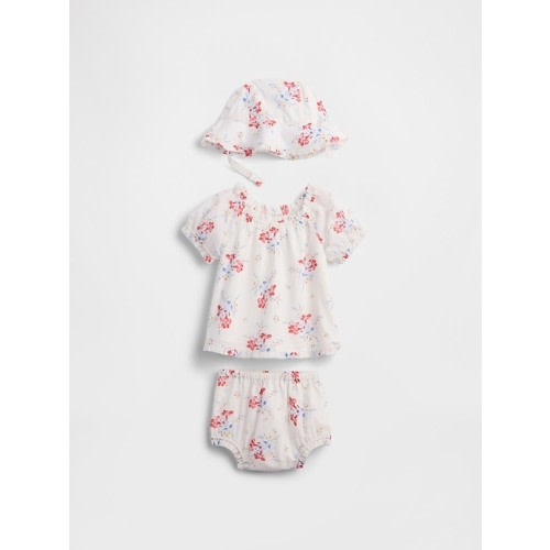 Gap × DÔEN Baby Floral Outfit Set