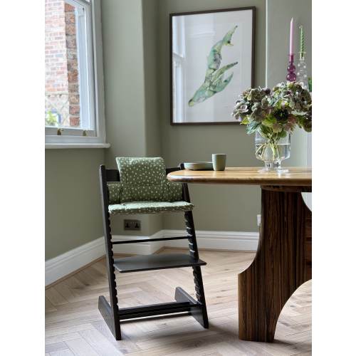 Wipeable Cushion the Stokke Tripp Trapp Highchair - Elderflower