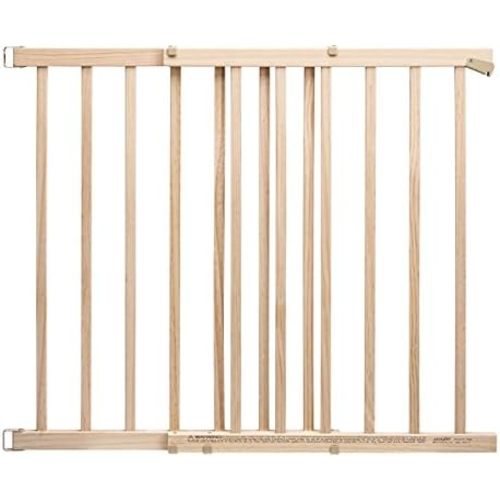 Evenflo Walk-Thru Top of Stairs Baby Gate, Farmhouse Collection