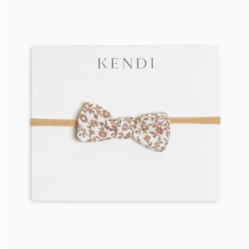 Colored Organics Kendi Muslin Dainty Bow