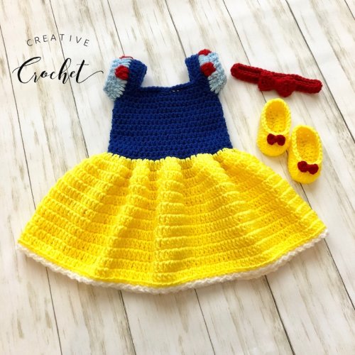 Snow White Inspired Dress | Baby Girl  Costume | Baby Shower Gift | Halloween Costume | Infant Photography | Photo Props
