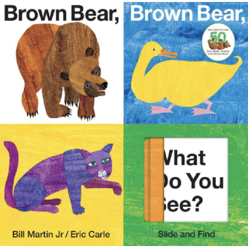 Brown Bear, Brown Bear, What Do You See? Slide and Find: An interactive board book edition of the classic Eric Carle picture book by Bill Martin Jr, Eric Carle, Board Book | Barnes & Noble®