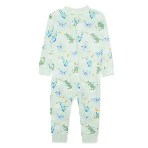 Dragon Zip Front Pajama