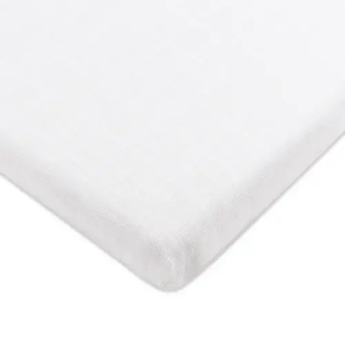 Babyletto All-Stages Bassinet Sheet in GOTS Certified Organic Muslin Cotton