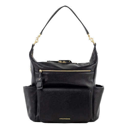 Peek-A-Boo Convertible Hobo Backpack in Black