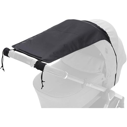 Stroller Sun Cover Anti-UV 50+ Universal Fit Baby Strollers Shad for Sun Protection with Viewing Window Water Resistant Sunshade(Grey)